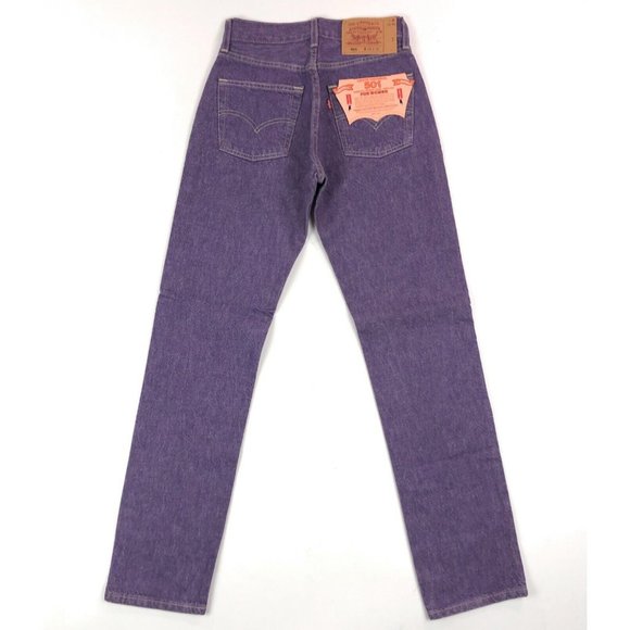 Levi's Purple Straight Leg Jeans - Picture 2 of 10